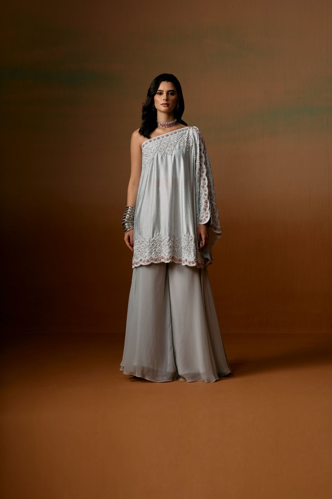 ZYRA ONE SHOULDER SET