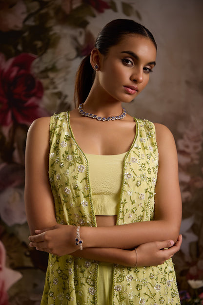 ELORA JACKET SET WITH SHARARA