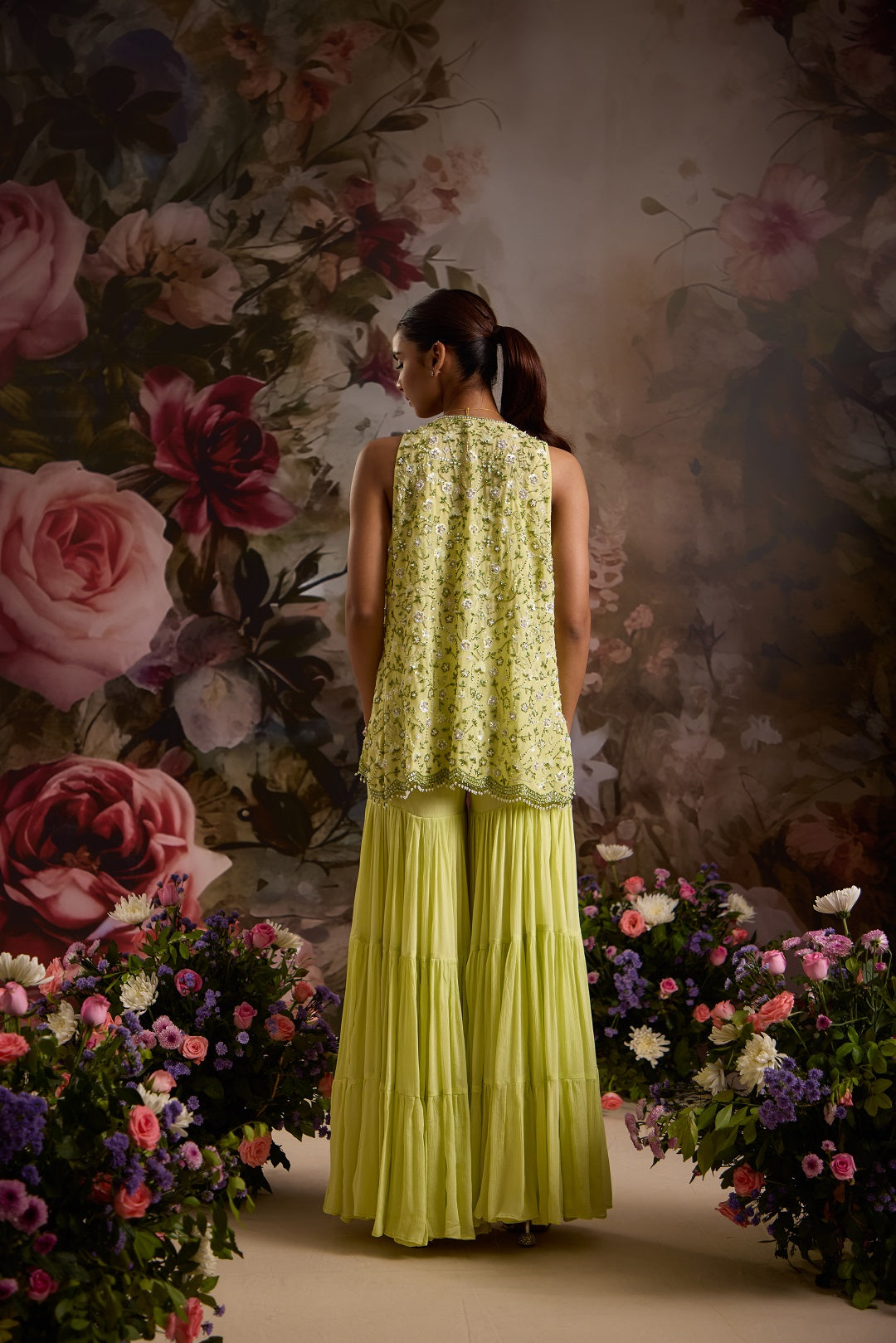 ELORA JACKET SET WITH SHARARA